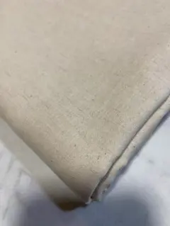 120cm 日本製　綿麻シーチング　生地　ハギレ
