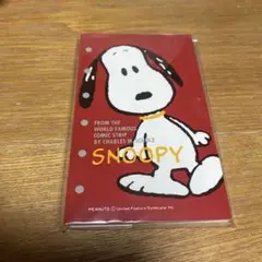 【未使用】【当時物】スヌーピー 6穴バインダー用 レフィル60枚