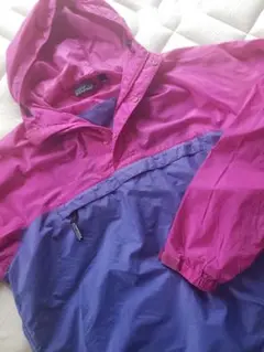 90s パタゴニア フェザーウェイトジャケット L相当 赤青 ナイロン 5181 a7279929ca75824eb5dbab6dbfb285