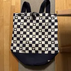 ミッキー柄リュックECCプールバッグ