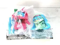 ガンダム 初音ミク フィギュアコレクション 2種セット ② ガチャ 新品