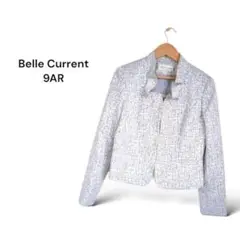 M【9AR】ベルカレントBelle Current カラージャケット 総柄 長袖
