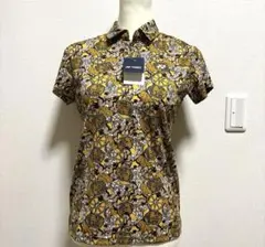 【YONEX 】ウィメンズポロシャツウエスタン柄　ストレッチタイプサイズM