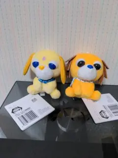 お茶犬マスコット２個