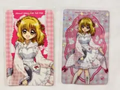 【ぴちぴちピッチ】THEキャラ 和装メイド　七海るちあ コレクションカード 2点
