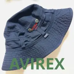 AVIREX バケットハット ブラック