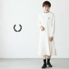 フレッドペリー モックネックドレス F8670 レディース ワンピース