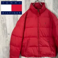【激安】TOMMY HILFIGER ダウンジャケット 90s レッド