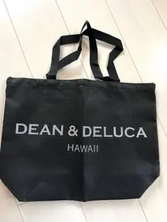 DEAN＆DELUCA メッシュトートバッグ　ブラック　Ｌ