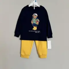 Ralph Lauren Poloベア Tシャツ & パンツ セット 24M