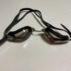 Speedo 競泳用ゴーグル ブラック スモークレンズ