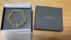 GREEN LABEL RELAXING チェーンブレスレット ゴールド