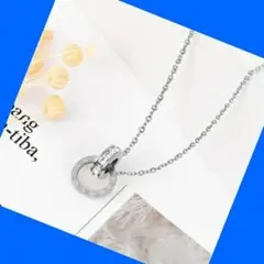 ヒット商品☆シルバー ジルコニア ☆プレゼントにも 男女兼用 ネックレス