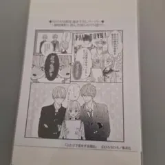 ふたりで恋をする理由 特典 イラストペーパー TSUTAYA