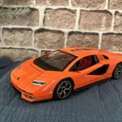 Lamborghini Countach ミニカー オレンジ