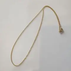クリームドット　ゴールドチェーンネックレス 45cm