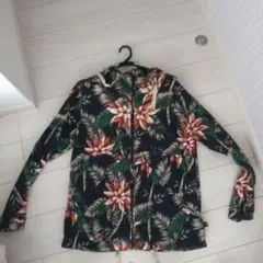 ケレン　花柄フード付きジャケット サイズＬ