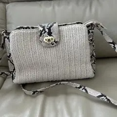 ショルダーバック　パイソン