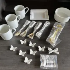 【新品】白磁各種おまとめ