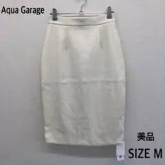 新品タグ付き⭐Aqua Garage アイボリー スカート Mサイズ