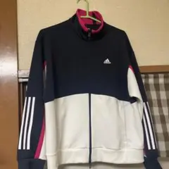 adidas ジャージ ジャケット ネイビー/ホワイト
