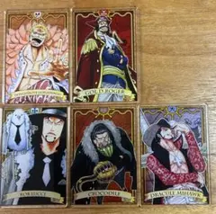 ワンピース　ステータスカード　5個セット