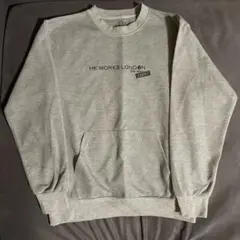 HK WORKS LONDON グレー スウェット Lサイズ