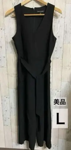 banana Republic ブラック　パーティ　オールインワン　お呼ばれ