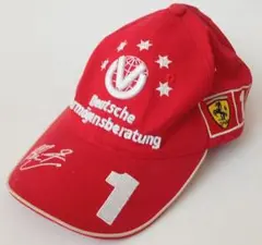 フェラーリFerrari☆Ｆ1帽子　ミハエルシューマッハ キャップ2003年