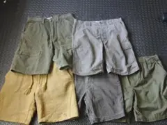 5枚セット　RGOA rapidexsystems　ハーフパンツ