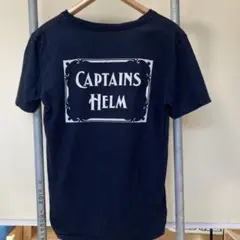 CAPTAINS HELM USA製 両面プリント Tシャツ サイズM