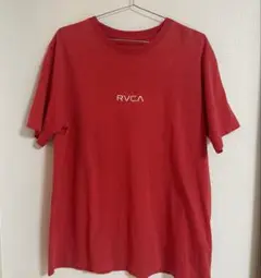 RVCA Tシャツ M レッド ルーカ 赤