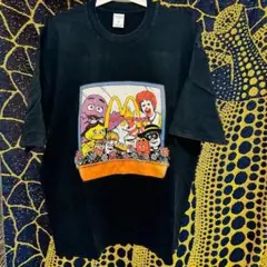 ハンバーグラー 個性的 メンズ リプリント Tシャツ 新品 ウォッシュ加工
