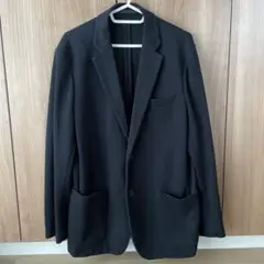 美品 ユニクロ コンフォートジャケット（丈標準） ブラック サイズL
