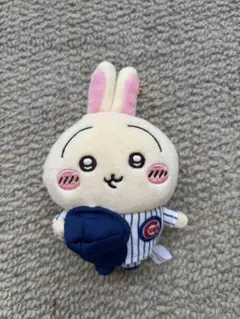 【未使用】ちいかわ MLBコラボ カブスうさぎマスコット