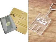 【2個】3COINS 【サウナイキタイ】 キーホルダー サウナマット