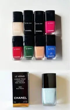 CHANEL シャネル マニキュア ネイル ベースコート トップコート ピンク