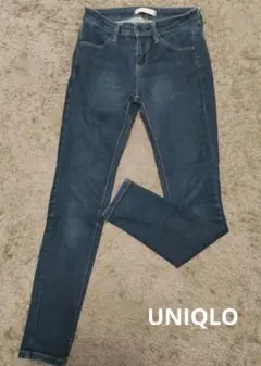 UNIQLO スキニーデニム ダークブルー