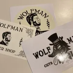 WOLFMAN 公式 ステッカー【送料は売主が負担します!!】