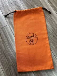★HERMES エルメス ★保存袋 巾着袋 布製