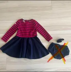 Ralph Lauren ストライプワンピース 24M