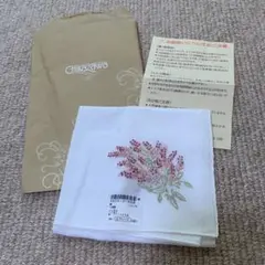 未使用　チカザワレース　ガーゼハンカチ