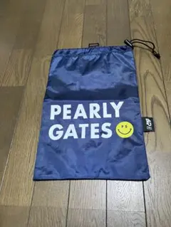 ★PEARLY GATES★シューズケース（ネイビー）