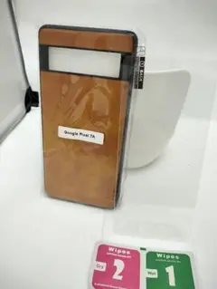 緊急値下げ！Pixel7aオレンジ　ケース(保護ガラス+398円)
