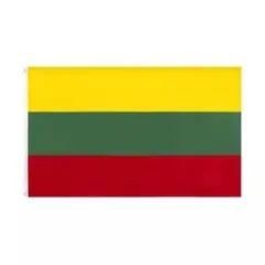 リトアニア 国旗 フラッグ 応援 150cm 旗 flag サッカー インテリア