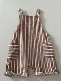 ZARA kidsストライプオーバーオール サロペット