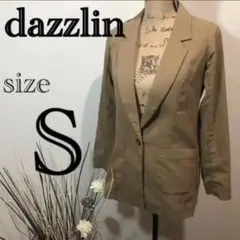 【dazzlin】ダズリン テーラードジャケット Sサイズ キャメル フォーマル