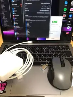 MacBook Pro 13インチ シルバー 充電器・マウス付き