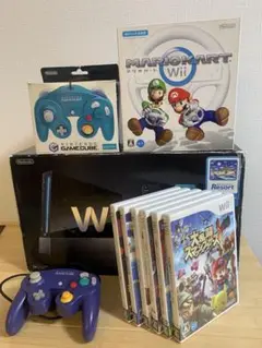 【動作確認済】Nintendo Wii 本体 ブラック+α
