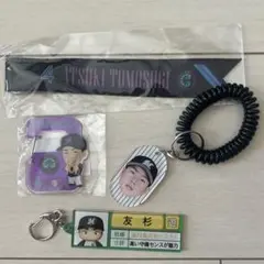 千葉ロッテマリーンズ #4 友杉篤輝 グッズまとめ売り（BSW パワプロくん）